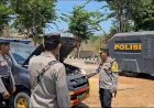 Jelang Operasi Mantap Brata 2023 dan Mantap Praja 2024, Kapolres Rote Ndao Cek Kesiapan Ranmor dan Alusus