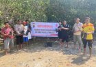 Rayakan HUT Humas Polri ke-72 Tahun 2023, Si Humas Polres Rote Ndao Laksanakan Bakti Lingkungan Dengan Penanaman Mangrove