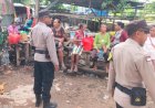 Polsek Rote Tengah Gelar Patroli Dialogis di Pasar Siomeda