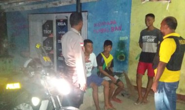 Cegah Tindak Kejahatan, Polsek Rote Barat Daya Tingkatkan Patroli Malam