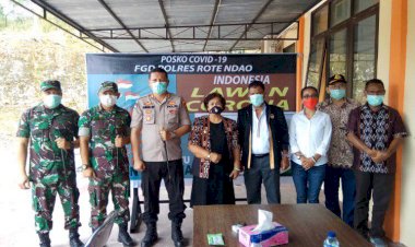 Membahas Pencegahan Covid - 19 Forkopimda Bertemu Dalam FGD