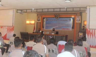 Sosialisasikan Ren Aksi Quick Wins Kegiatan 7, Itwasda Polda NTT Sambangi Polres Rote Ndao