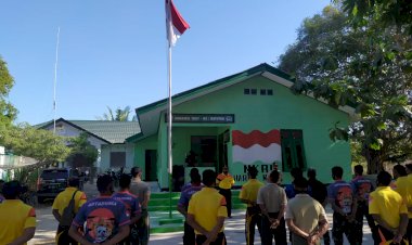 Jalin Sinergitas TNI – Polri, Polsek Rote Barat Daya Dan Koramil Batutua Olah Raga Bersama