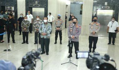 Silaturahmi Ke Mahkamah Agung, Kapolri Bahas Tilang Elektronik