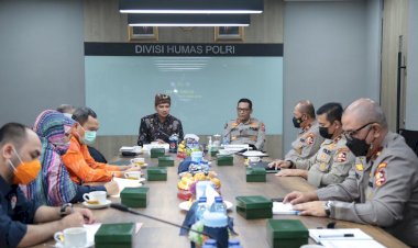 Polri dan KPI Bahas Persiapan Hari Penyiaran Nasional