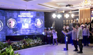 Kapolri Launching Aplikasi Propam Presisi
