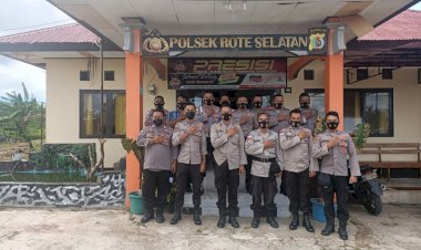 Cek Administrasi dan Operasional Polsek, Tim Supervisi Polres Sambangi Polsek Rote Selatan