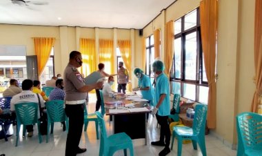 Peduli Kesehatan Personel, Polres Rote Ndao Gelar Rikkes Berkala