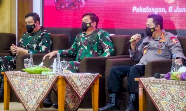 Di Pekalongan, Panglima TNI-Kapolri Minta Perkuat PPKM Mikro dan Tingkatkan 5M serta 3T