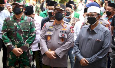 Kapolri Instruksikan Jajarannya Gandeng Warga NU se-Indonesia untuk Percepat Herd Immunity