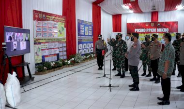 Panglima TNI dan Kapolri Semangati Warga Semarang yang Jalani Isolasi Mandiri