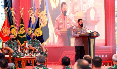 Kapolri Tegaskan Soliditas dan Sinergitas TNI-Polri Modal Kawal Kebijakan Nasional