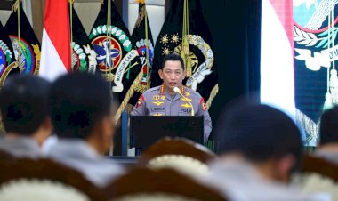 Buka Rakernis Gabungan, Kapolri Harapkan Polri Presisi jadi Lompatan Jauh.
