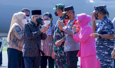 Kunjungi Labuan Bajo, Wapres RI Disambut Kapolda NTT bersama Forkopimda