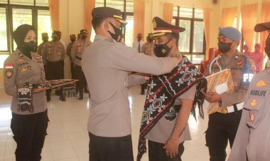 Pimpin Sertijab, Kapolres Minta Segera Adaptasi dan Laksanakan Tugas dengan Tanggung Jawab