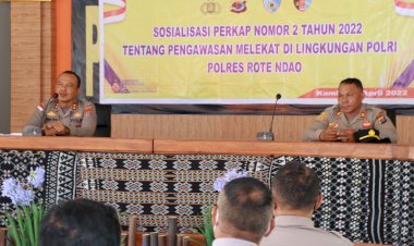 Sosisalisasikan Perkap Nomor 2 Tahun 2022, Kapolres Ingatkan Anggota Hindari Pelanggaran