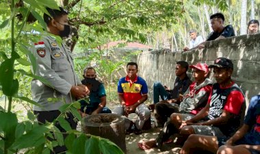 Operasi Bina Kusuma, Bhabinkamtibmas Semakin Intens Sambangi Warga Imbau Kamtibmas