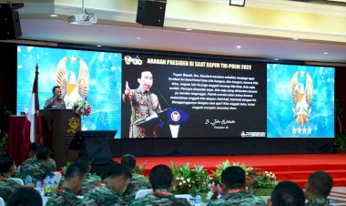 Dihadapan Dansat, Kapolri Tekankan Sinergitas TNI-Polri Harga Mati Demi Wujudkan Indonesia Emas 2045