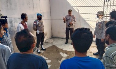 Pastikan Aman, Pawas Cek Ruang Tahanan dan Kesehatan Tahanan