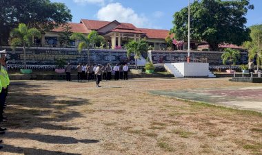 Pimpin Apel Pagi, Kapolres Rote Ndao Ingatkan Anggota Untuk Jalankan Tugas Sesuai Amanah