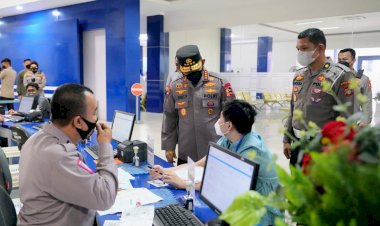 Kapolri Sidak Satpas SIM Polda Metro Jaya