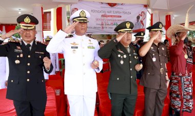 Peringati Hari Sumpah Pemuda, Kapolres Rote Ndao Hadiri Upacara Tingkat Kabupaten