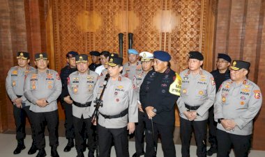 Polri Gelar Latihan Pengamanan KTT G20 di Bali