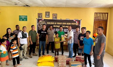 Wujud Pengabdian 16 Tahun, Leting 29 (DREG’S) Polres Rote Ndao Berbagi Kasih Dengan Anak Panti Asuhan