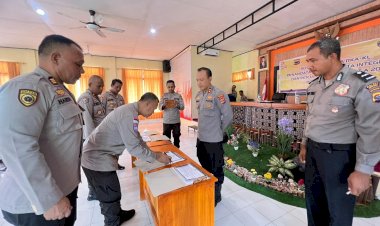 Bentuk Transparansi Anggaran, Polres Rote Ndao Gelar Sosialisasi DIPA – RKA/KL TA. 2023