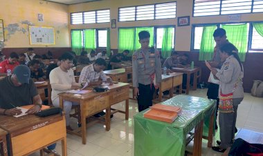 Pra Syarat Memegang Senjata Api Dinas, Puluhan Personel Polres Rote Ndao Ikuti Tes Psikologi