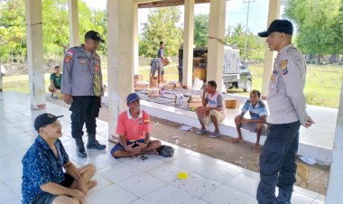 Patroli K2YD Polsek RBD, Ciptakan Kamtibmas Di Wilayah Kecamatan Rote Barat Daya