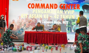 Kapolri dan Panglima Sepakat Sinergitas TNI-Polri Kunci Sukses Keamanan KTT ASEAN