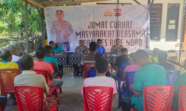 Kembali Dengar Keluh Kesah Warganya, Polres Rote Ndao Gelar Jum’at Curhat di Desa Kuli