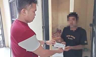 Tahanan Mengeluh Sakit, Sat Tahti Respon Cepat Berikan Obat