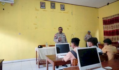 Cegah Kenakalan Remaja, Operasi Bina Kusuma Turangga 2023 Polres Rote Ndao Sambangi SMK Negeri 1 Lobalain