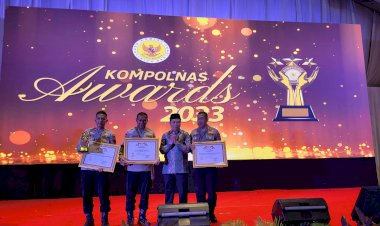 Membanggakan, Polda NTT Raih Piala dan Tiga Piagam dalam Ajang Kompolnas Awards 2023