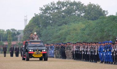 Pimpin Upacara Peringatan Hari Bhayangkara ke 77 Tahun 2023, Kapolda NTT Minta Anggota Jangan Sakiti Hati Masyarakat