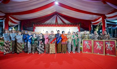 Gelar Wayang Kulit Lakon Wahyu Cakraningrat, Kapolri: Sinergisitas TNI, Polri, Rakyat Makin Kuat