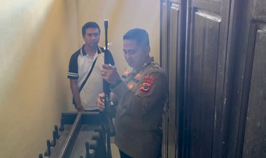 Cek Gudang Senpi, Kapolres Periksa Senjata Api dan Amunisi