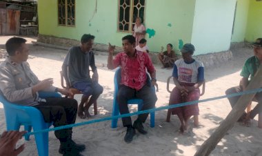 Cegah TPPO, Polsek Rote Timur Berikan Imbauan Bahaya Perdagangan Orang