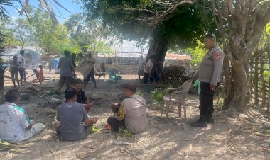 Cegah TPPO, Polsek Rote Timur Gencar Beri Edukasi Bahaya Perdagangan Orang