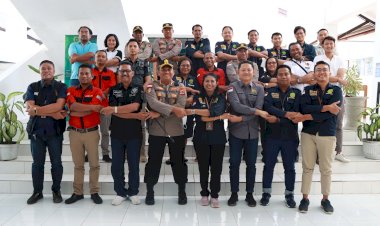 Jalin Sinergitas Dengan Criminal Justice System (CJS), Kapolres Rote Ndao Sambangi Kantor Pengadilan