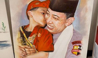 Meriahkan HUT ke-78 RI, Lemdiklat Polri Gelar Lomba Lukis