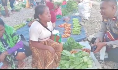 Berangkat dari Jumat Curhat, Polres Belu Hadirkan Pasar UMKM Atasi Permasalahan Pasar Halilulik yang Puluhan Tahun tidak Menemui Solusi