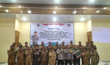 Tatap Muka Dengan Forkopimda Rote Ndao, Bagian Dari Lawatan Kapolda NTT di Wilkum Polres Rote Ndao