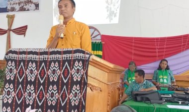 Cegah Karhutlah, Kapolsek Himbau Masyarakat Lewat Mimbar Gereja
