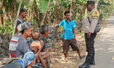 Bhabinkamtibmas Peduli Warganya, Terus Beri Himbauan serta Sosialisasi Kamtibmas dan TPPO