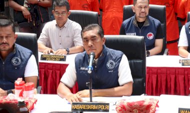 Bareskrim Bongkar Peredaran Gelap Narkoba Modus Keripik Pisang