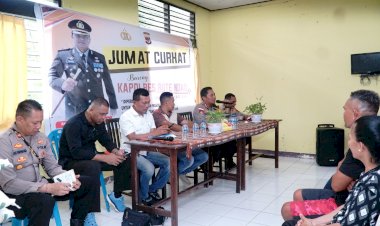 Melalui Jumat Curhat, Kapolres Rote Ndao : Kami Akan Tingkatkan Patroli dan Sambang Guna Ciptakan Sitkamtibmas Jelang Nataru