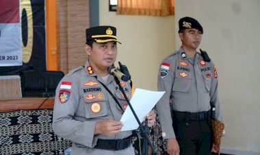 Berharap Perayaan Natal 2023 Yang Aman dan Kondusif, Kapolres Rote Ndao Berikan Himbauan Kamtibmas